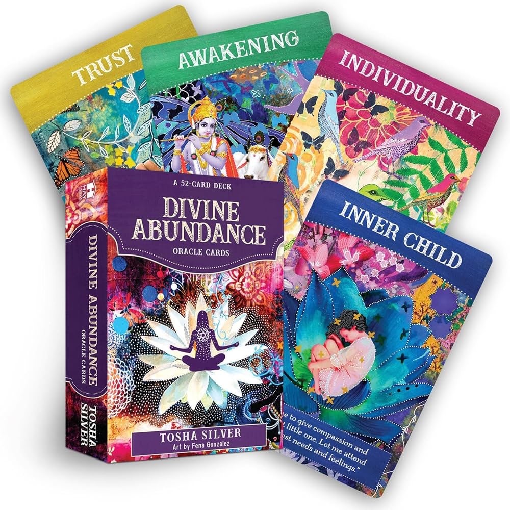 Divine Abundance Oracle Tarot Cards by Tosha Silver